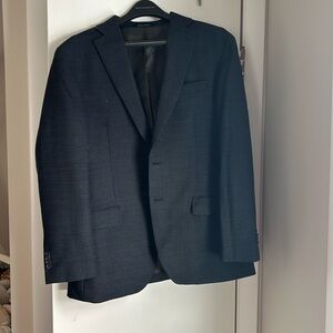 Kenneth Cole Awearness slim fit suit jacket navy blue, size 40R